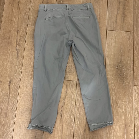 Loft Mint Double Frayed Girlfriend Pant - Picture 3 of 5